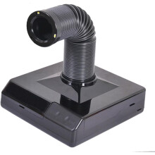 60W Nail Dust Collector Machine Desktop Mini Size Soldering Smoke Absorber LED Light Grinding Dust Suction