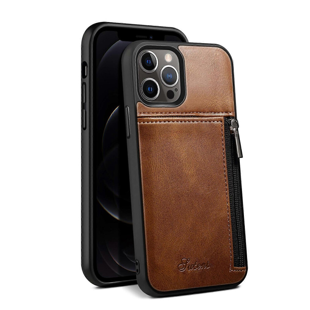 Kikidex (As Show, One Size) Wallet Phone Case For Iphone13pro, Slim Pu Leather Back Protective Cover Card Holder
