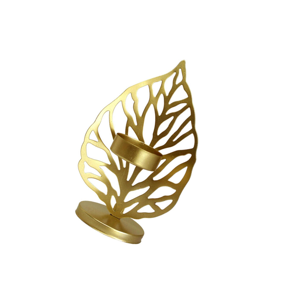 (Golden Type A) Nordic Candlestick Elegant Wrought Iron Candle Holder for Living Room-image-OPC-PKMZQNT-NEW