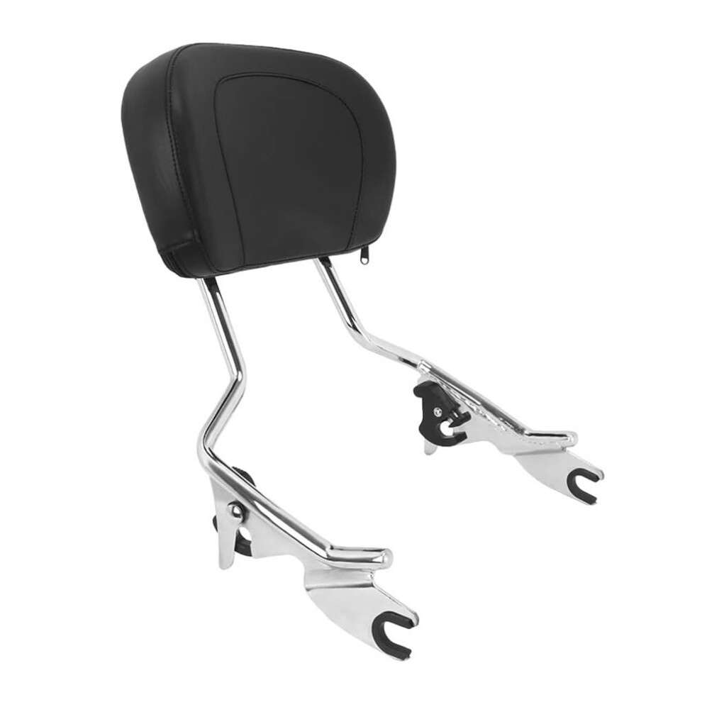 Motorcycle Backrest Detachable Passenger Backrest Pad For Harley Road King Cvo Street Glide Road Glide Softail Special 09-23 9016109991058