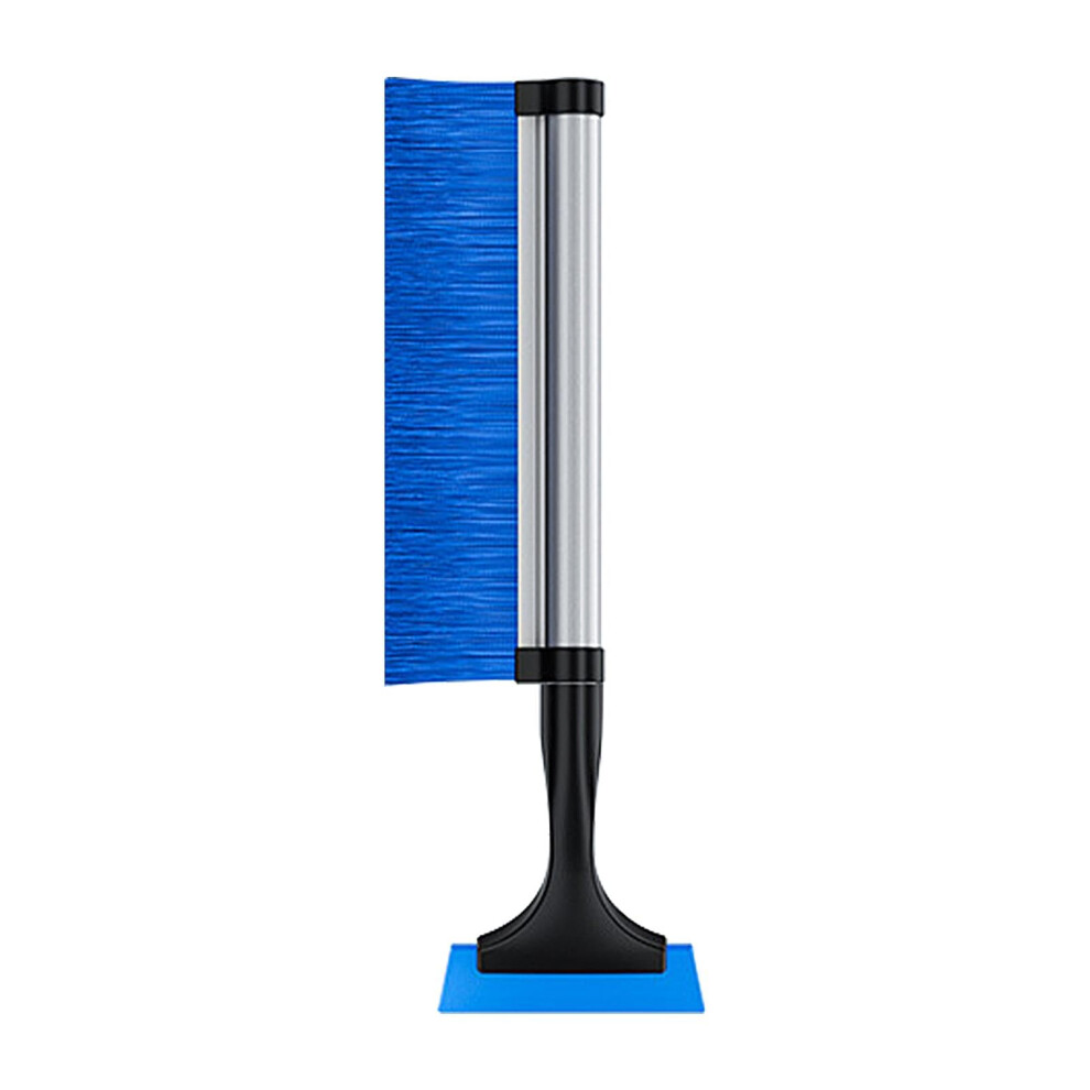 Telescoping Snow Brush And Ice Scraper Detachable Snow Shovel With Squeegee Adjustable Settings For Suv Blue 9354506841607