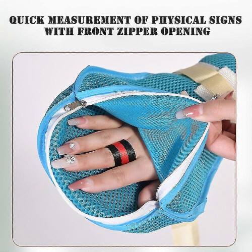 (New) Adjustable, Anti-Scratch Patient Restraint Gloves for Elderly Patients 1