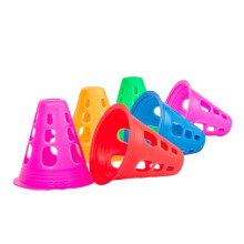 Roller Skating Pile Sports Cones 10 Pcs Training Cones For Soccer Football Basketball Random Color