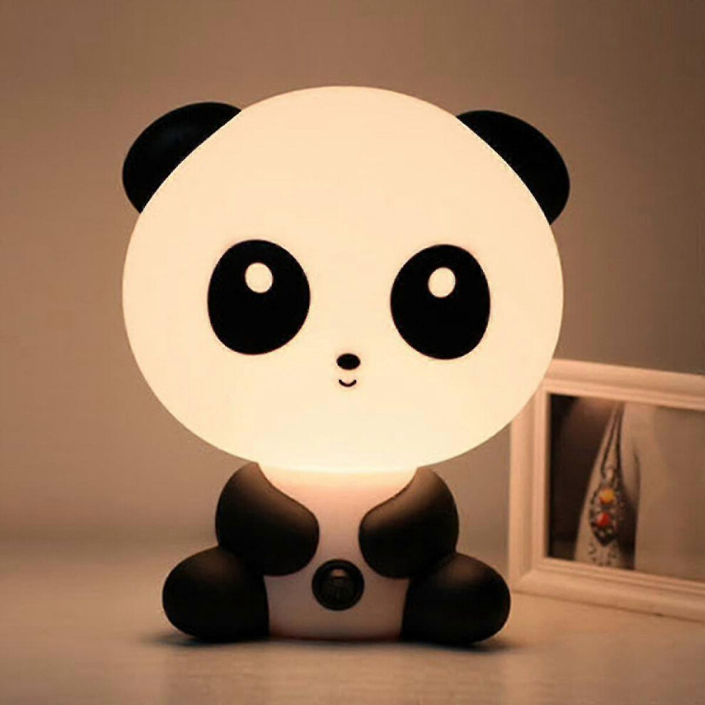 Night light for kids, panda gifts, cute LED lamps for teenage girls' bedroom, silicone animal night light