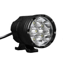(1 piece - Without switch) Waterproof 6 LED Motorcycle Auxiliary Headlight, LED Spotlights, Lamp, Auxiliary Headlight, Motorcycle Accessories