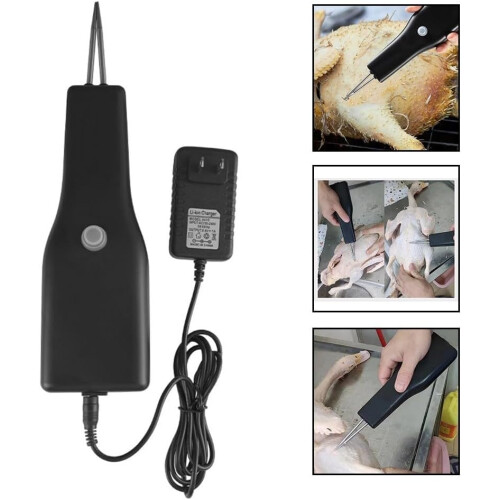 Poultry Plucking Device Rechargeable Handheld Electric British Model Compact Size Easy Control 2