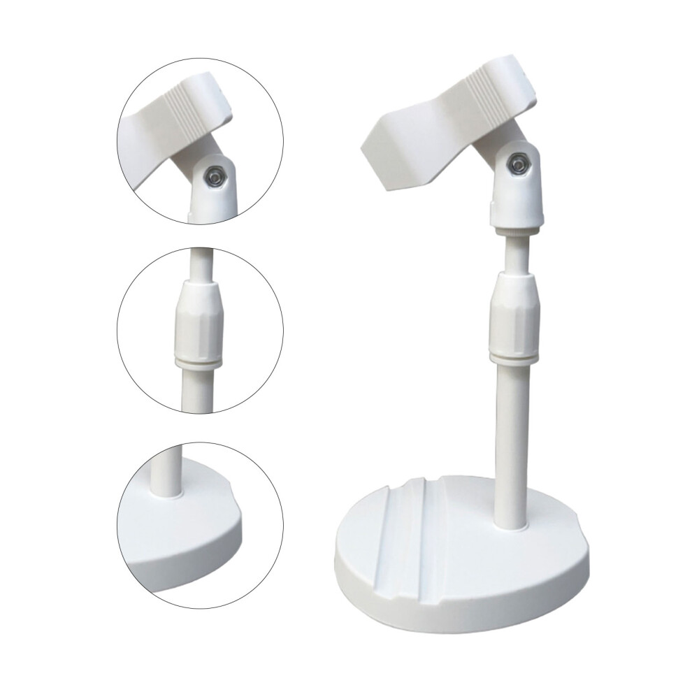 Light/White Mini Handheld Nail Stand 360 Rotation Uv Lamp Holder