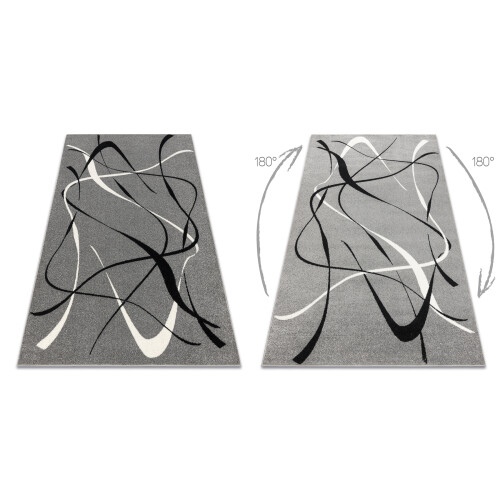 Teppich SILVER CHOCO grau 160x220 cm 1