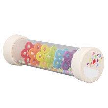 Educational Music Rain Stick - Colorful Design Durable 12in Length