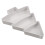 Grey Christmas Tree Shaped Nuts Storage Tray Snack Plate 10