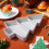 Grey Christmas Tree Shaped Nuts Storage Tray Snack Plate 6