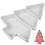 Grey Christmas Tree Shaped Nuts Storage Tray Snack Plate 1
