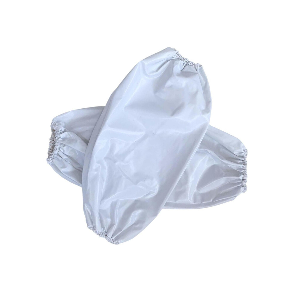 (White, 40x20cm) Waterproof Sleeves Cleaning Supplies for Aquatic Fishery Industry-image-OPC-PKN2FSR-NEW