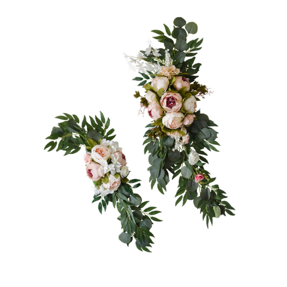 (Type A) Wedding Arch Flowers Kit Elegant Wedding Party Reception Arch-image-OPC-PKN2JPR-NEW