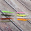 100mm Artificial Simulation Screw Body Straight Tail Worm Fishing Lure Bait Accessory 4