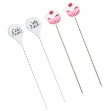 4Pcs Stainless Steel Cake Tester Needle For Baking Cakes Bread Muffins