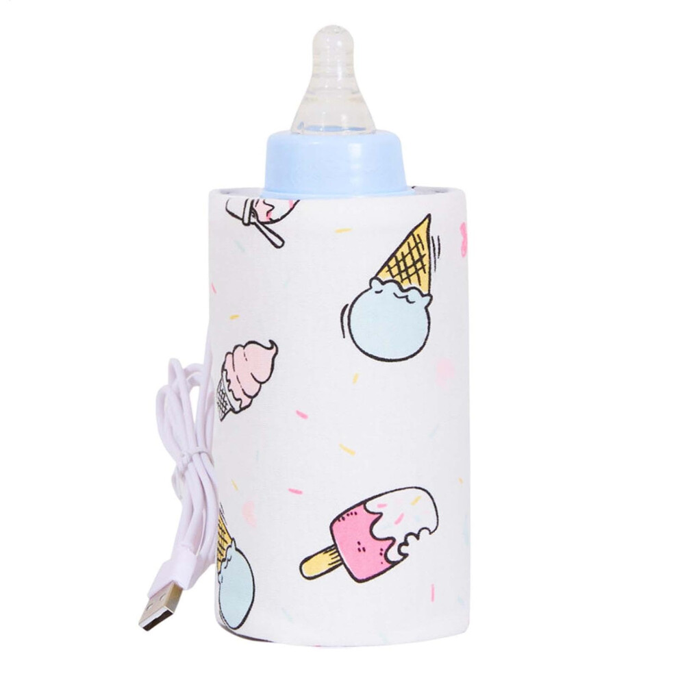 Milk Bottle Insulation Bag Breast Milk Warmer Sleeve Insulated Nursing Bottle Bag Portable Bottle Warmer Bag
