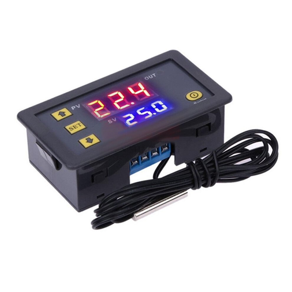 Temperature Controller Module With Probe, Digital Display Thermostat Switch, High Accuracy, -50 To 110 C Range 9354506843137