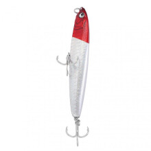 Simulation Hard Bait 24g Minnow Lure Swimbaits Rust Proof with 2 Hooks for Long Shot Seawater Boat Fishing#4