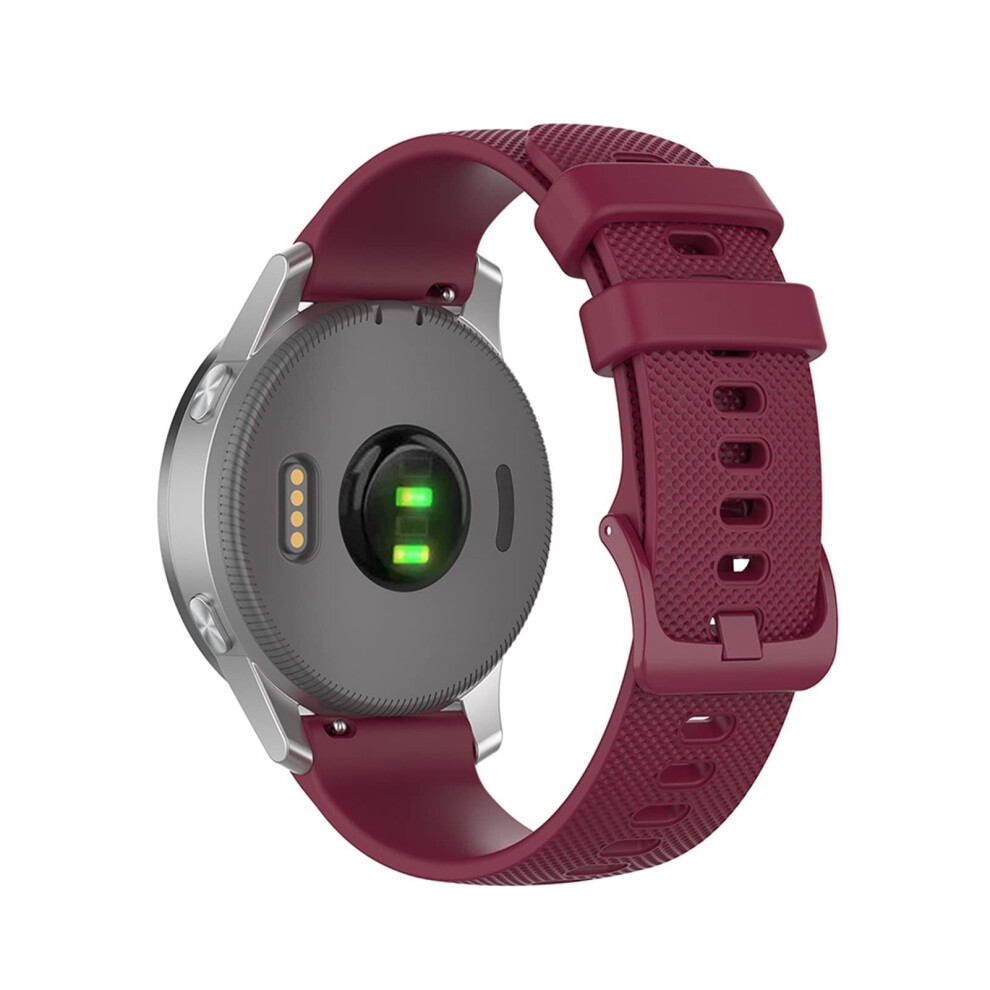 20Mm Bracelet Wrist Strap 645 Silicone Smartwatch Watchband Compatible With 20Mm Lugs 9354506843342
