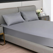 (Charcoal, Super King) Soft Touch Microfiber Extra Deep Fitted Sheet Perfect for 40CM & 25CM Mattresses Premium Soft Microfiber, Snug Fit for Thick Mattresses -