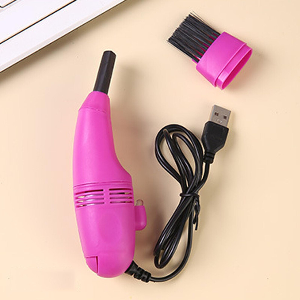 Keyboard Vacuum Portable Laptop Computer Vacuum Cleaner Roseate Handheld Keyboard Cleaner Red 9084446022674