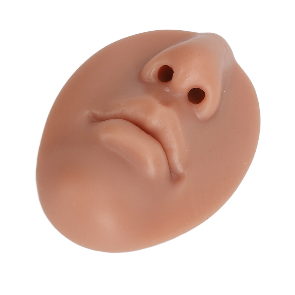 Silicone Nose & Mouth Model 3D Reusable Piercing Practice & Jewelry Display