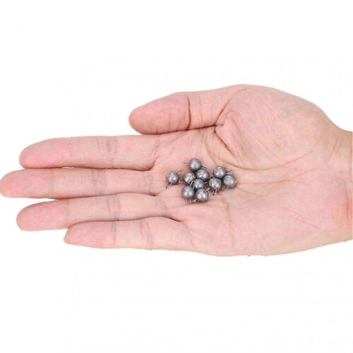 10pcs New Fishing Weights Sinkers Casting Weights Tackle Accessory (2g) 2