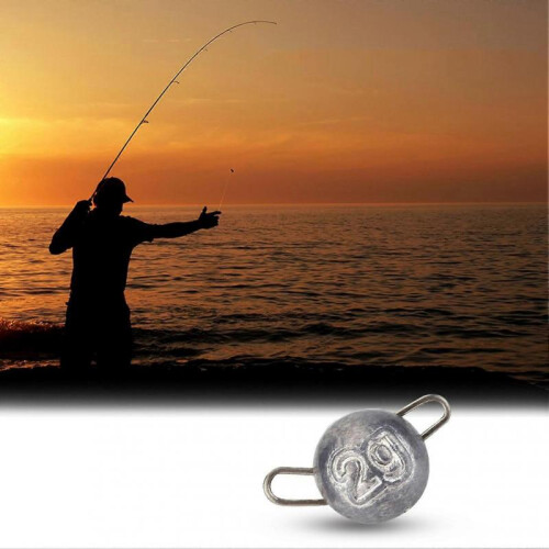 10pcs New Fishing Weights Sinkers Casting Weights Tackle Accessory (2g) 1