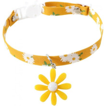 Dog Collars for Medium Dogs Male Cute Flower Fruit Pet Collar Solid Color Bow Collar Cat Collar Collar with Bell for Your Baby Cat Dog