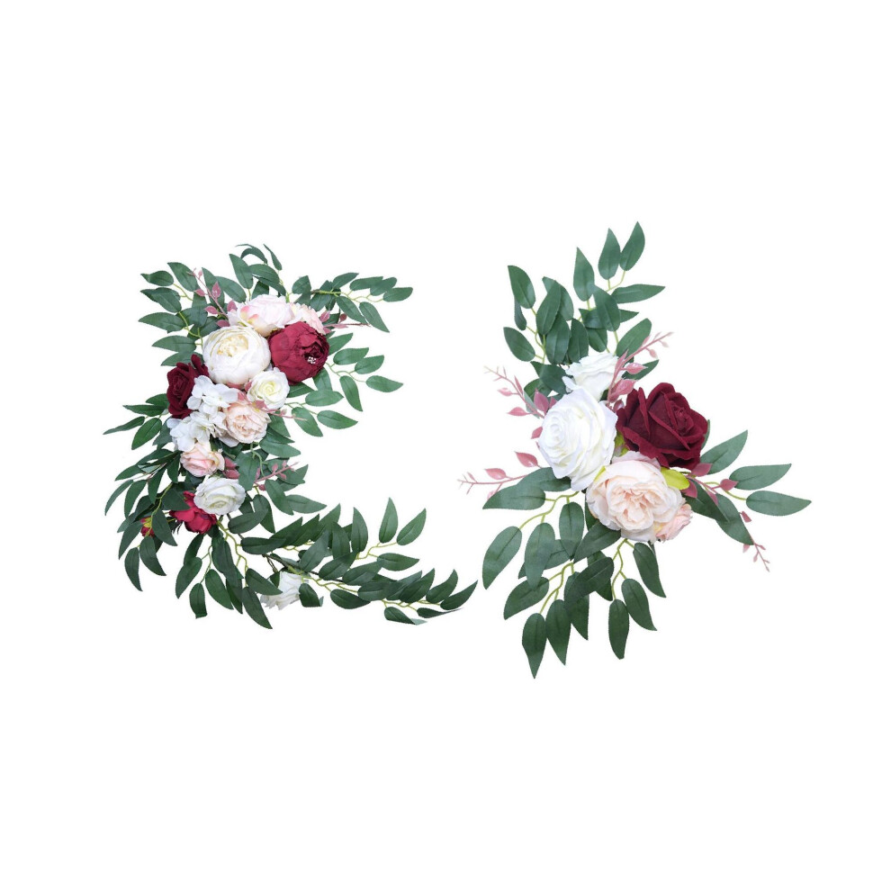 (Type B) Elegant Artificial Peony Flower Swag for Arch Decor Stunning-image-OPC-PKN5M75-NEW