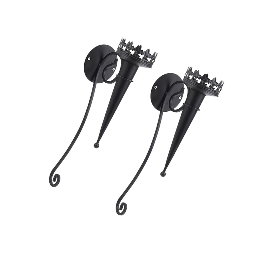 Rustic Wall Candle Sconce Torch for Cozy Bedroom Dining Room Patio-image-OPC-PKN5X6Y-NEW