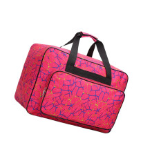 (Rosy, 46x23x32cm) Portable Sewing Machine Storage Bag Roomy Capacity Travel Tools Pouch