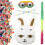 set pinata in per bambini con bastoncino e occhiali per feste 5