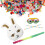 set pinata in per bambini con bastoncino e occhiali per feste 6