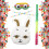 set pinata in per bambini con bastoncino e occhiali per feste 1