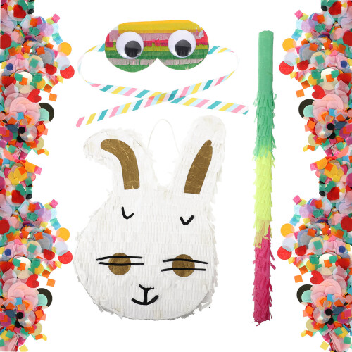 set pinata in per bambini con bastoncino e occhiali per feste
