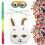 set pinata in per bambini con bastoncino e occhiali per feste 10