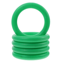 5Pcs Light Green Round Watermelon Holders Plastic Fruits Display Rings