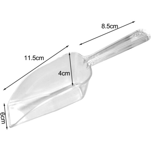 Multi Functional Plastic Shovel Ice Grains Sand Tea Shovel Large Size Lightweight User Friendly 1