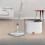 (Default) Ultra Spin Mop+ 360 Spin Mop Bucket Set with 2 Reusable Mop Heads 3