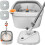 (Default) Ultra Spin Mop+ 360 Spin Mop Bucket Set with 2 Reusable Mop Heads 1