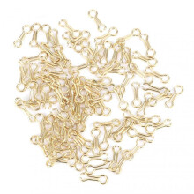 300PCS Carp Fishing Wire Eyes Sinker Steel Alloy Screw Leads Mould Loops Tackle AccessoryS