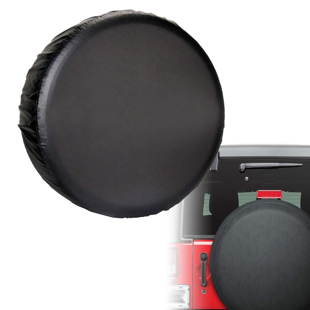 Waterproof Spare Car Wheel Tire Cover 210D Oxford Fits 20-22 Inch For Car Truck Camper Trailer Black 9016109993519
