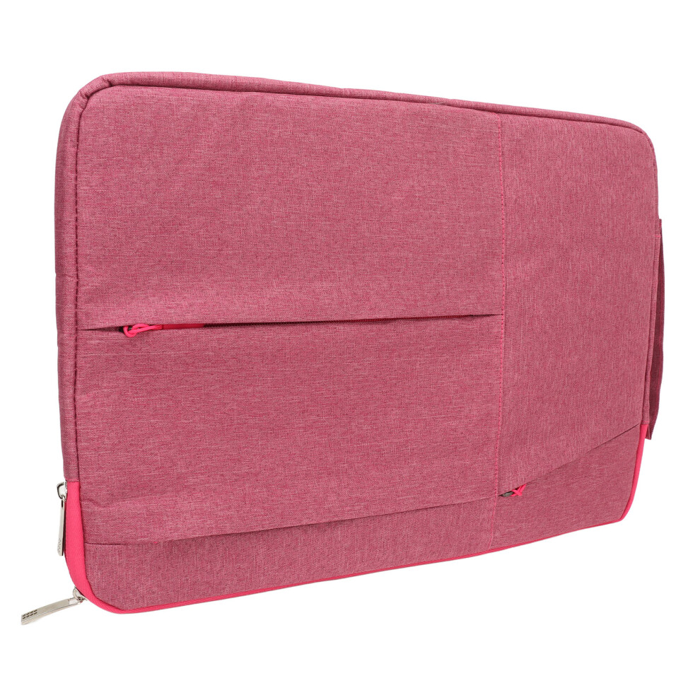 Pink 15.6" Multi-Functional Shockproof Laptop Sleeve with Carrying Bag-image-OPC-PKN6CS8-NEW