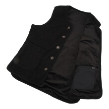 USB Electric Heated Vest XL Black 16-Zone Temperature Control