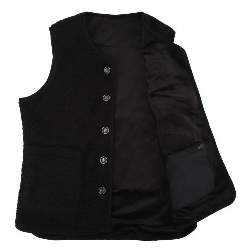 USB Electric Heated Vest XL Black 16-Zone Temperature Control 2