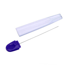Stainless Steel Cake Skewer 2-Piece Set Cake Tester With Comfortable Handle For Accurate Baking Measurement Random Color