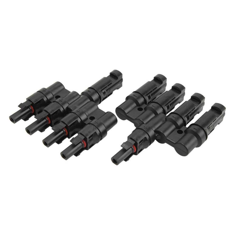 Solar Panel T Branch 1 To 4 Cable Connector Photovoltaic Ppo For Parallel Connection 7661351179710