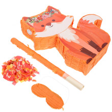 1 Set Fuchs Pinata Für Kindergeburtstag Befüllbar Aus Papier